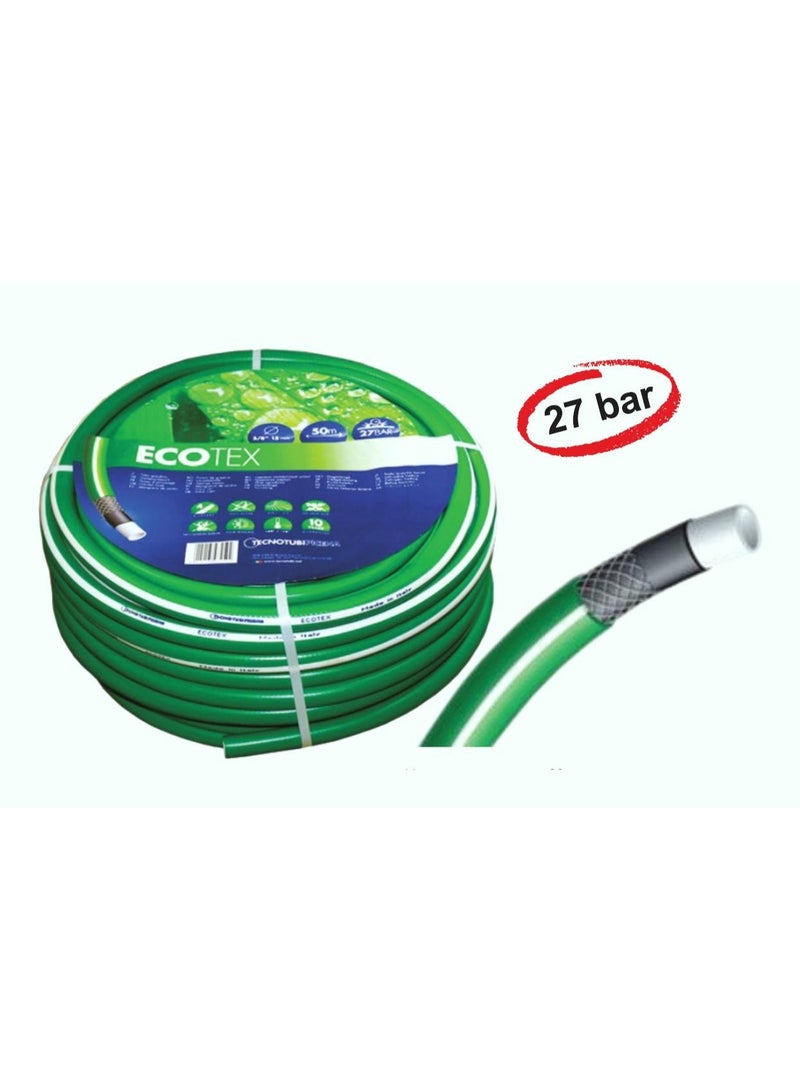 TECNOTUBIPICENA خرطوم ري للحديقة Ecotex 1/2” – طول 50 متر